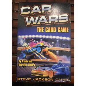 Car Wars The Card Game 3rd Ed. 1st Print 2015 Steve Jackson Games Used Complete.